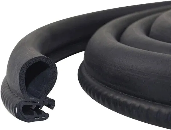 Storystore Car Door Rubber Seal Strip Trim Seal with Side Bulb