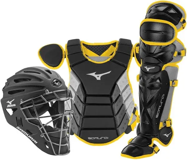 Mizuno Youth Samurai Box Set 380420 - Black Yellow