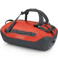 Osprey Transporter Waterproof 40L Duffel Bag, Mars Orange