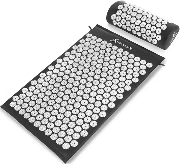 Prosource Acupressure Mat and Pillow Set for Back/Neck Pain Relief Orange New