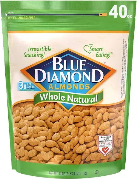 Blue Diamond Almonds Whole Natural