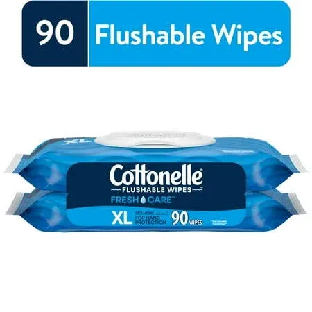 Cottonelle Extra Large Flushable Wipes