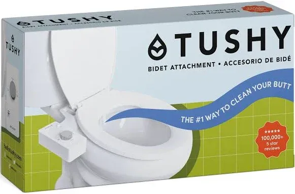 Tushy Classic 2.0 Bidet Toilet Seat Attachment