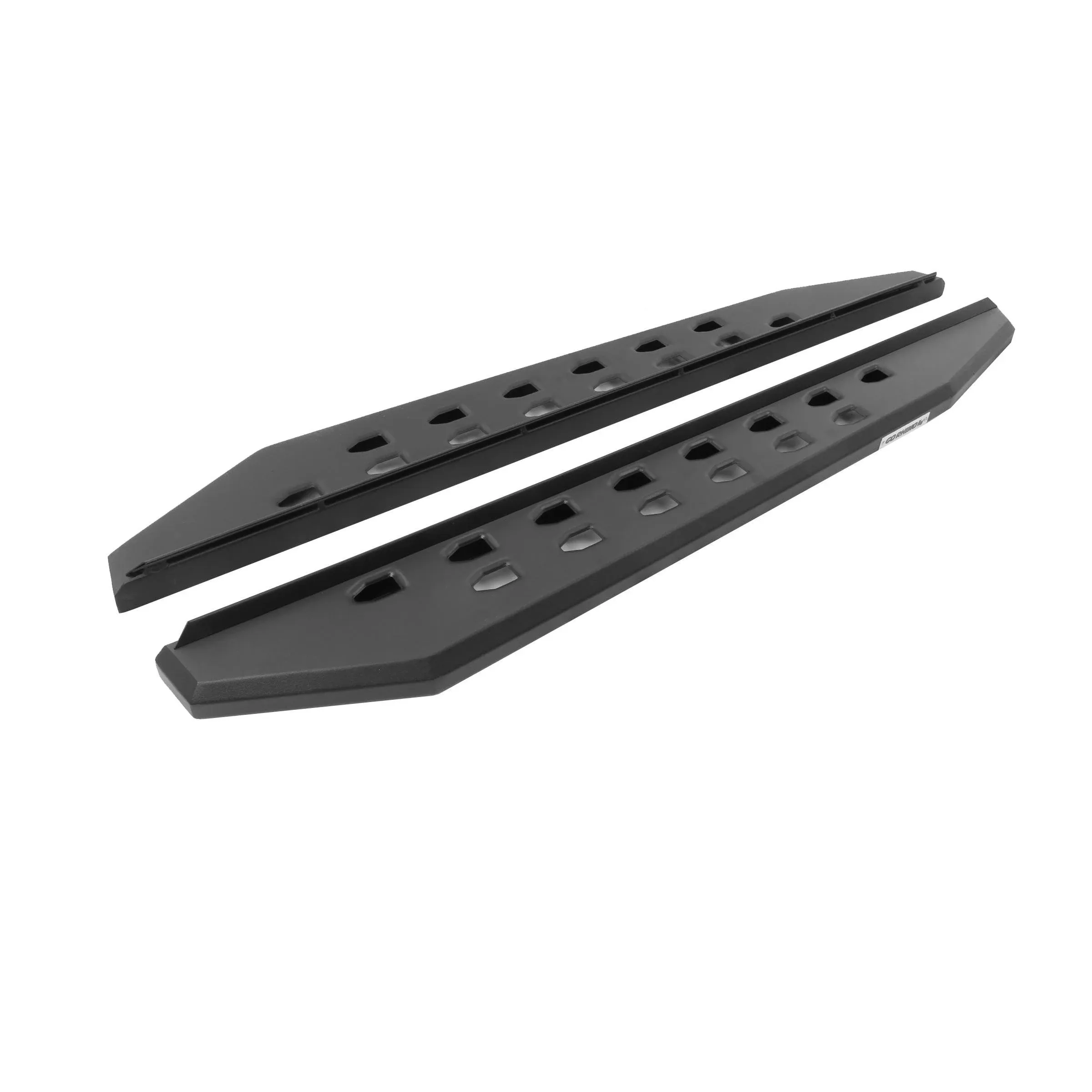 2023 Ford Bronco RB20 Slim Line Series Running Boards, Textured Black, Non-Powered, Galvanized Steel, Set of 2, 2-Door, Sport Utility 69400057SPC by Go Rhino®