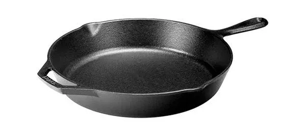 Lodge Cast-Iron Skillet with Assist Handle - 12" Diameter