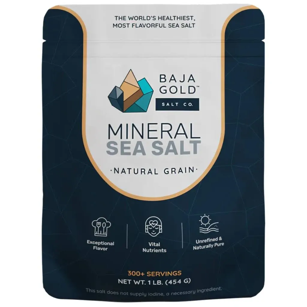 Baja Gold Fine Sea Salt 1 lb.