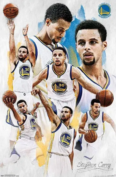 Trends International Golden State Warriors Stephen Curry Poster