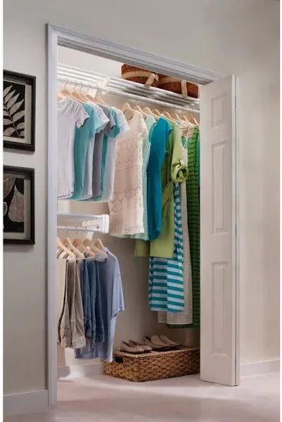 EZ Shelf 12 ft. Closet Organizer Kit