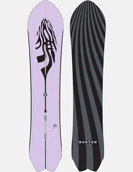 Burton Fish 3D Snowboard + Cartel X Snowboard Bindings 2025