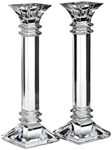 Marquis by Waterford Treviso Pair Candlestick, 10&#034;, Clear