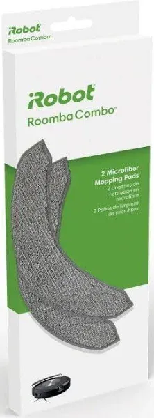 iRobot - Roomba Combo j series Microfiber Mopping Pad, 2-Pack - Glossy