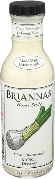 Briannas Classic Buttermilk Ranch Dressing