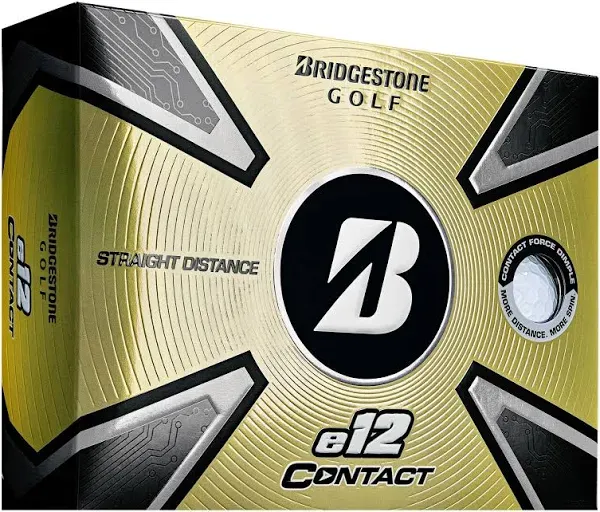 PlayBetter Bridgestone E12 Contact Golf Balls