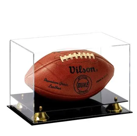 Clear Acrylic Football Display Case