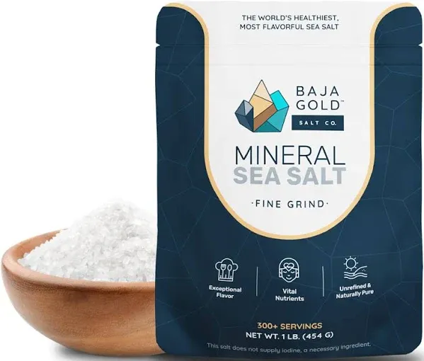 Baja Gold Mineral Sea Salt