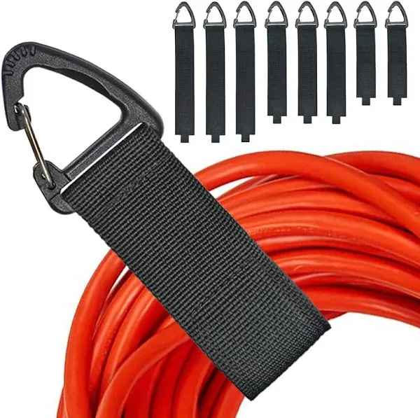 MechanicSurplus.com 8 Pack Heavy Duty Extension Cord Organizer