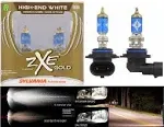 SYLVANIA H13  9008  SilverStar zXe GOLD High White silve Halogen Headlight bulbs