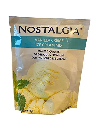 Nostalgia Vanilla Ice Cream Mix