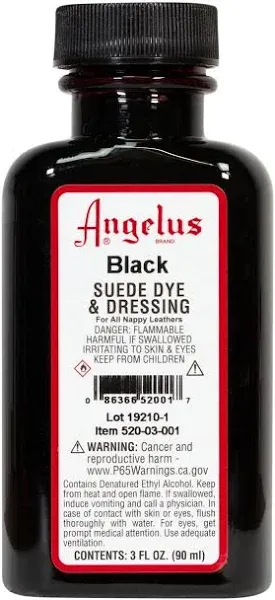 Angelus Direct Black Suede Dye