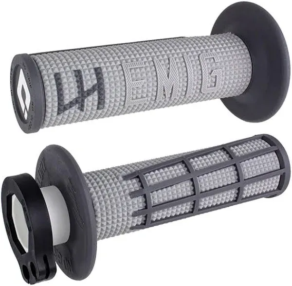 ODI EMIG 2.0 - V2 LOCK-ON MX MOTORCYCLE GRIPS GREY/GRAPHITE