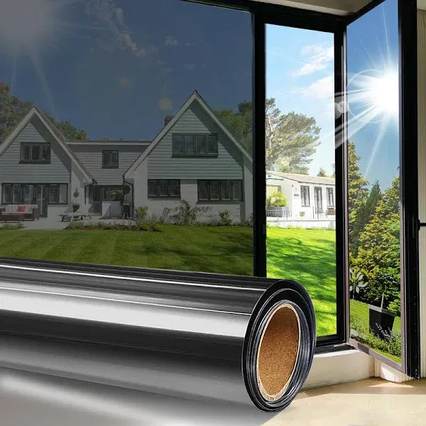 Window Tint for Home Window Privacy Film See Out Not 17.5*78.7 Inches Black