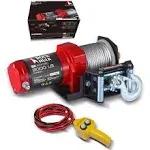 Electric Winch, Off-Road Waterproof Steel Cable Winch for ATV UTV Towing Trailer