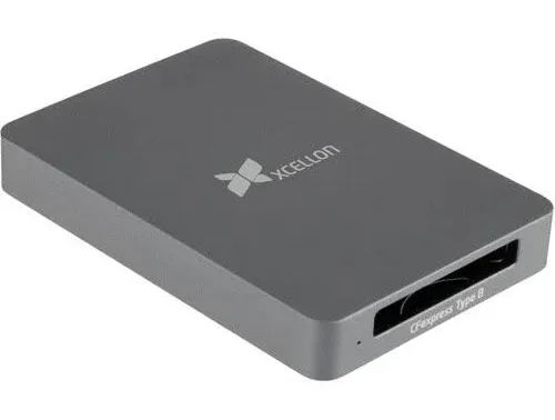 Xcellon CFexpress Type B Card Reader USB 3.2 Gen 2 High-Speed Transfer