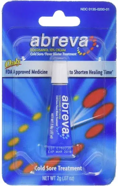 Abreva Cold Sore Fever Blister Treatment