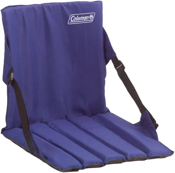 Coleman Portable Stadium Seat with Backrest Adjustable Water Resistant Compact