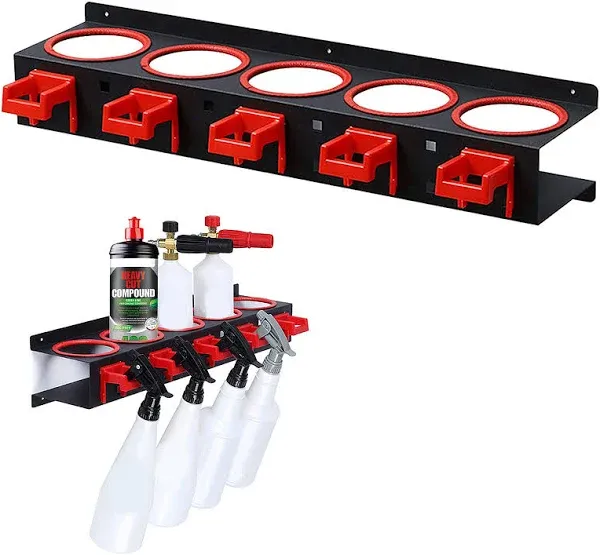 YCWF Spray Bottle Storage Rack