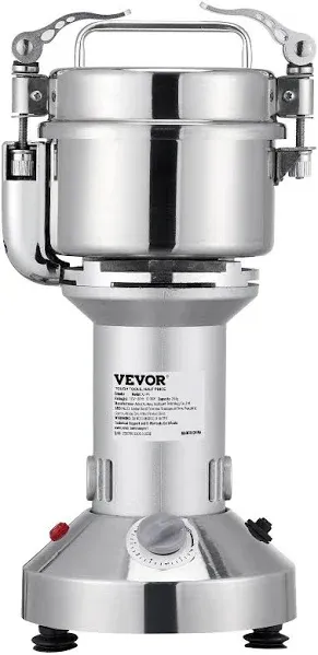 VEVOR 300g Commercial Spice Grinder Electric Grain Mill Grinder High Speed