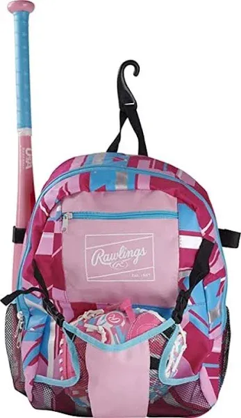 Rawlings | REMIX Backpack Equipment Bag | T-Ball &amp; Youth Baseball / Softball ...