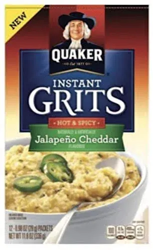 Quaker Instant Grits Hot & Spicy Jalapeno Cheddar