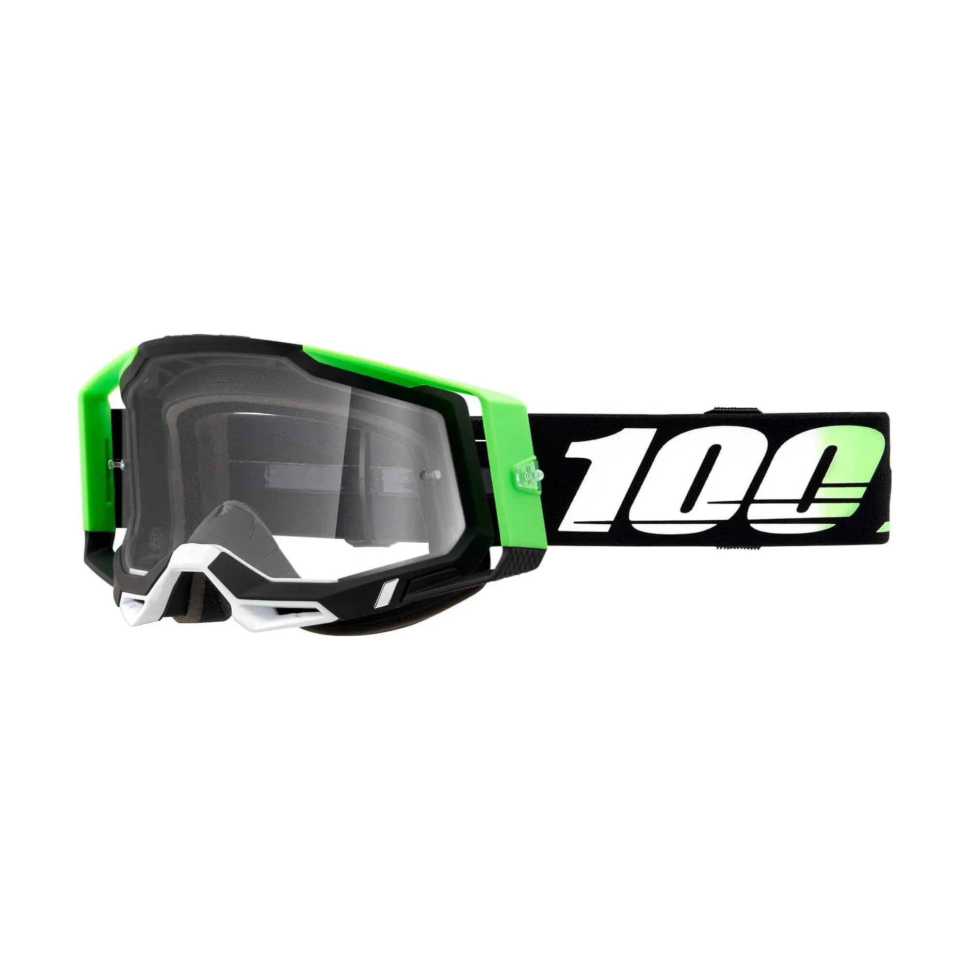 100% Racecraft 2 / Clear Lens Goggles - Kalkuta