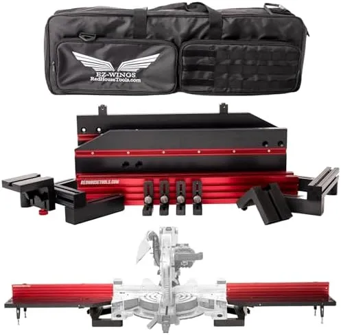 Red House Tools EZ-Wings Basic 4' Portable Miter Saw Station