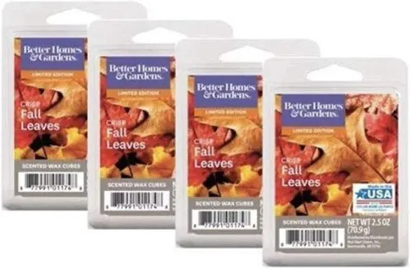 Better Homes & Gardens Better Homes and Gardens Crisp Fall Leaves Wax Cubes