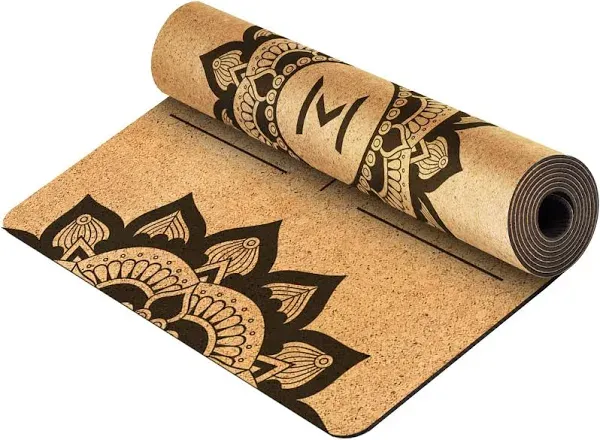 Motivated Mindset Eco-Friendly Cork Yoga Mat