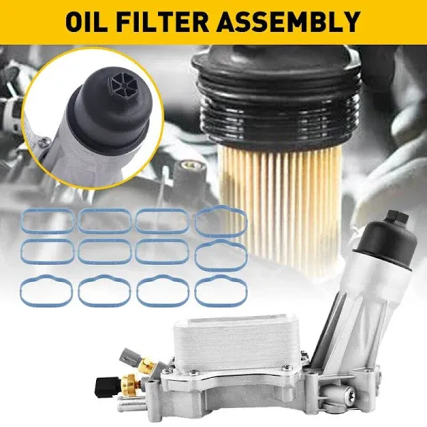 Engine Oil Filter Housing Fits Jeep Wrangler Cherokee Dodge Charger Journey C...