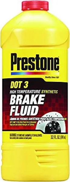 Prestone Brake Fluid