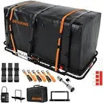 70"x30"x6" Hitch Carrier & 40 Cu ft Cargo Bag