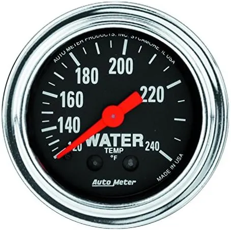 AutoMeter Traditional Water Temperature Gauge 2433