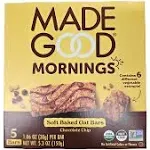 Madegood Mornings Chocolate Chip Breakfast Bars