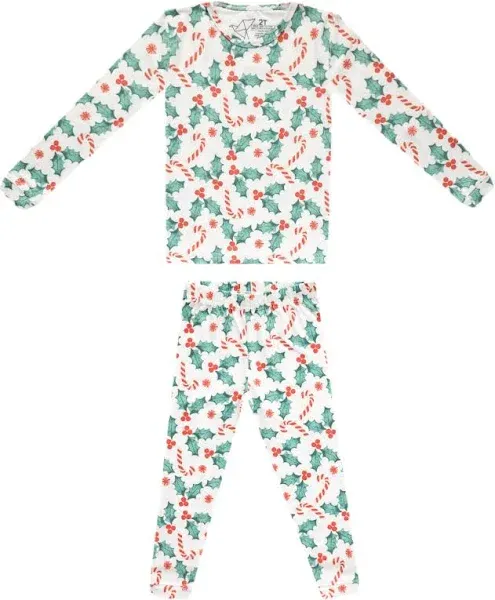 Copper Pearl Holly 2-Piece Long Sleeve Pajama Set