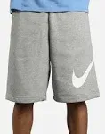 Nike Men&#x27;s Sportswear Club Graphic Athletic Shorts Blue DV2721-403 Size S