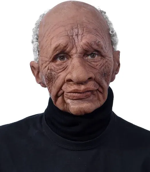 Zagone Studios Supersoft Grandpappy Mask, Halloween or Cosplay