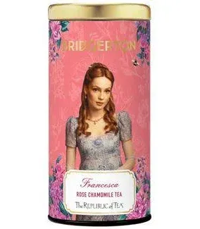 The Republic of Tea Bridgerton Francesca Rose Chamomile Tea