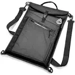 AquaQuest Typhoon Laptop Case - 100% Waterproof, Versatile, Durable, Lightweight, Messenger Bag - Protective Padded Computer Sleeve Pouch - 15" Black