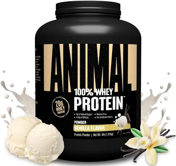 Animal 100% Whey Protein Vanilla 4lb