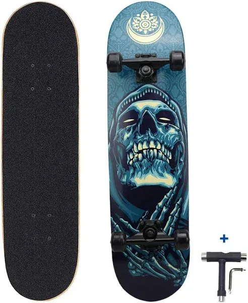 Dreambeauty 31 inch Pro Skateboard