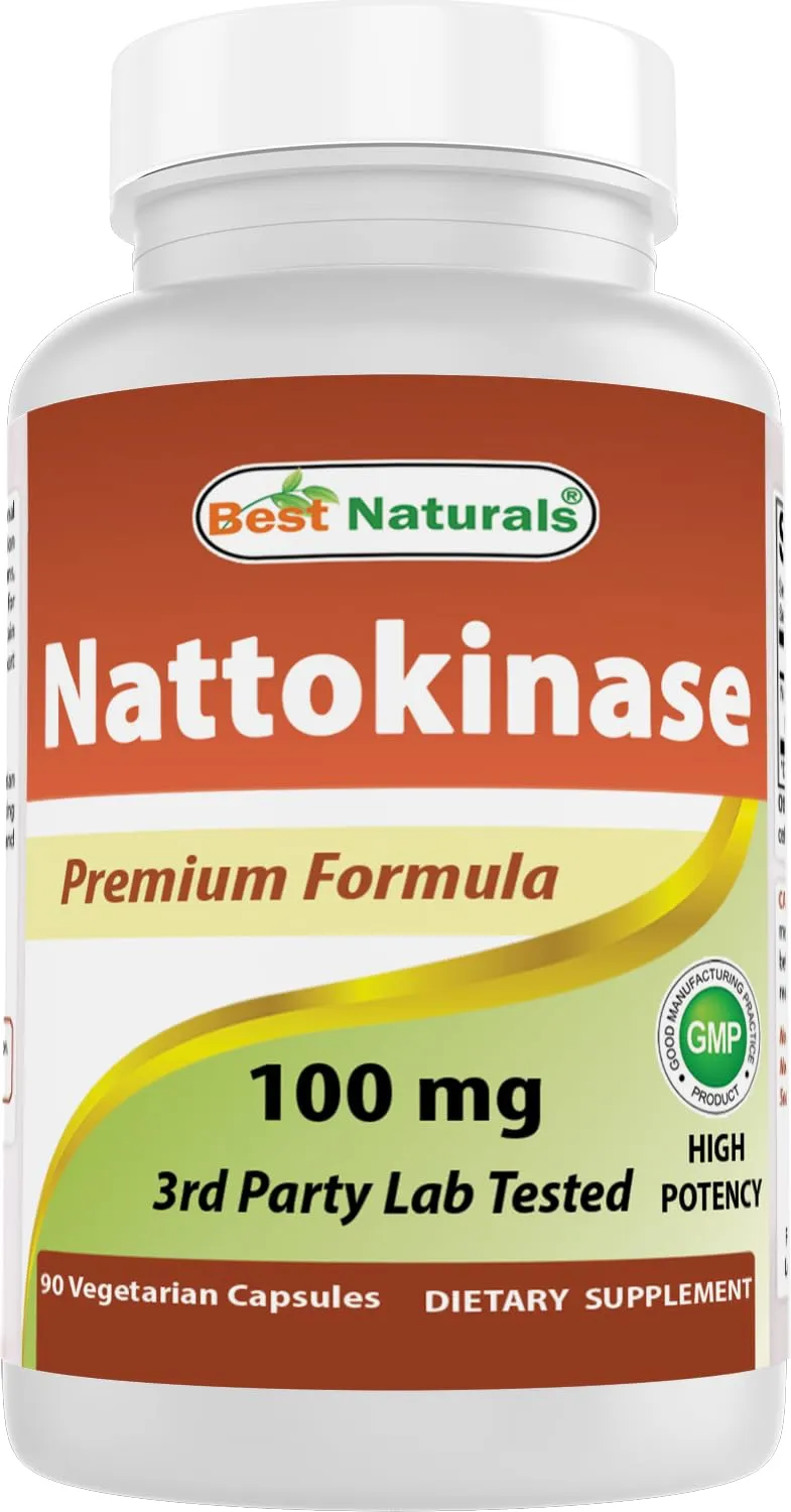 Best Naturals Nattokinase, 2000 FU, 100 Mg, 90 Vegetarian Capsules